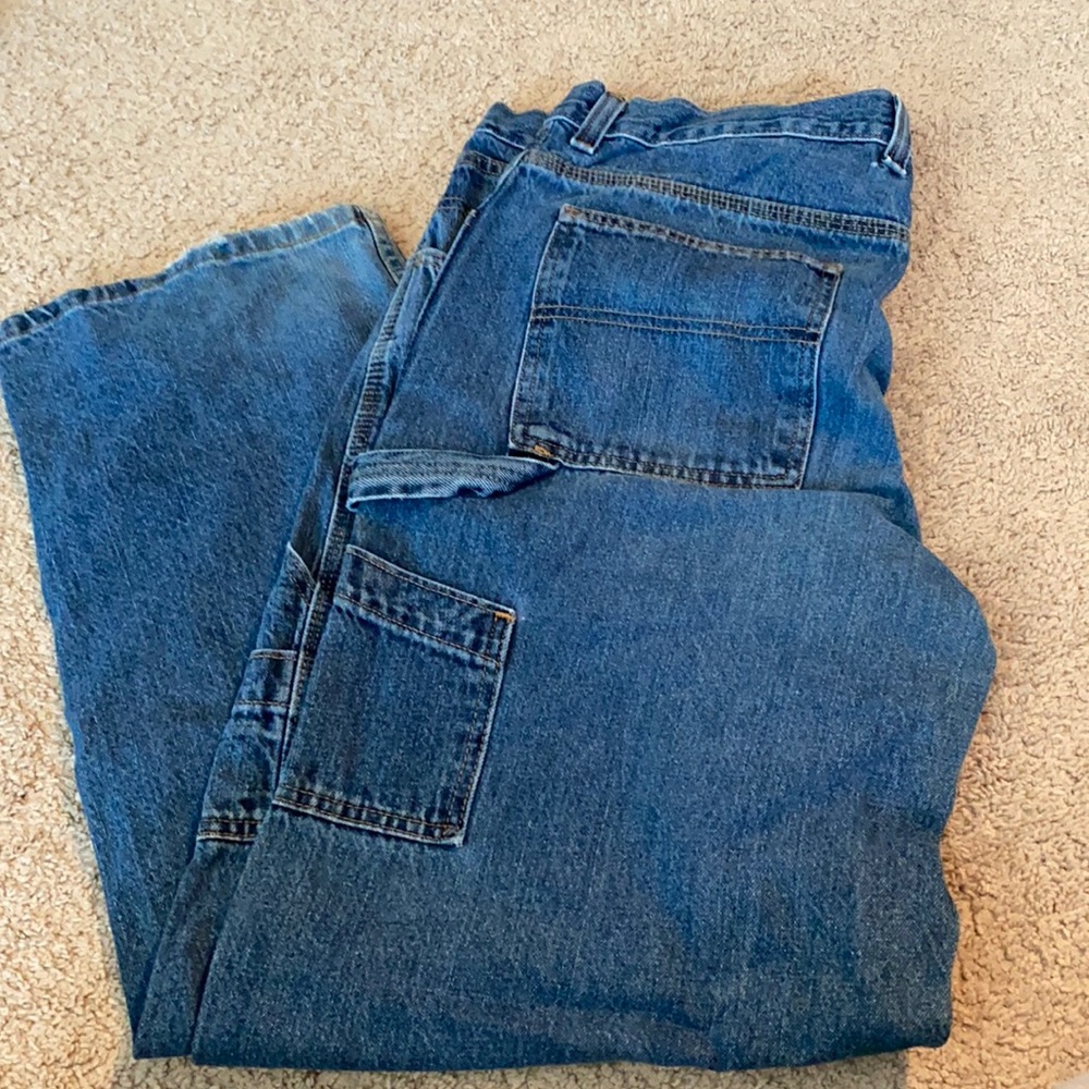 Wrangler carpenter bluejeans